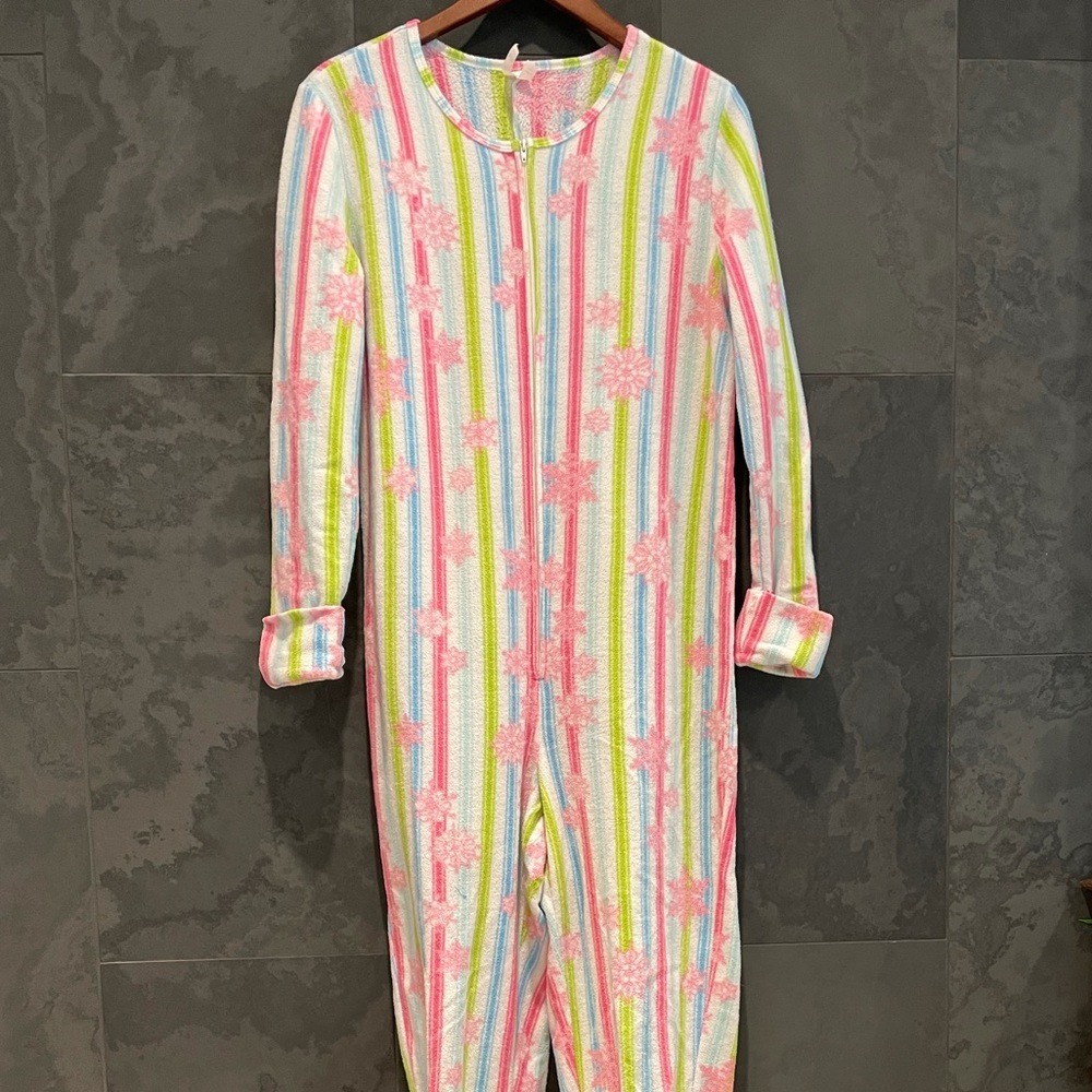 Snowflake/Christmas/Winter/Holiday onesie pajamas